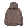 RICK OWENS DRKSHDW Hooded Long Bomber in Dust da uomo