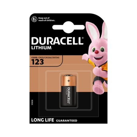 Batteria DURACELL Litio 123 M3 ULTRA - BLISTER 1 pz