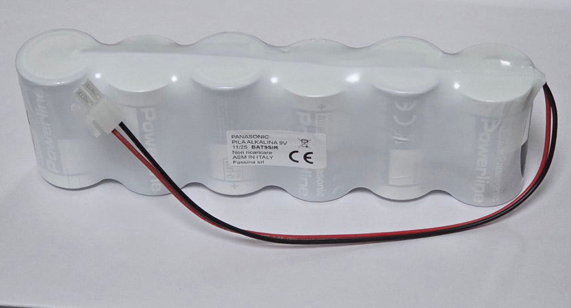 Pacco Batteria Alcalina 9v (sirena) Duevi Bat9sir Allarme Antifurto Sicurezza