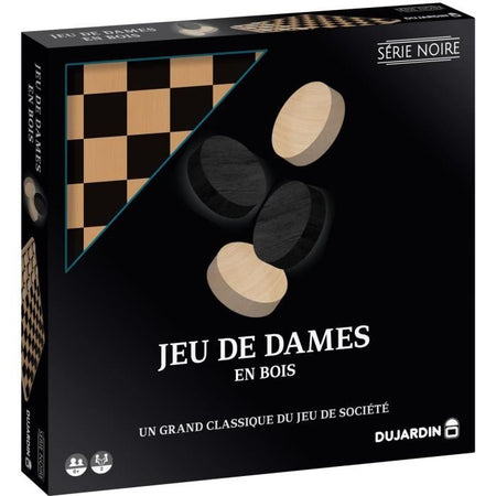 Black Series - Dama - Gioco da tavolo - DUJARDIN - Dai 7 anni