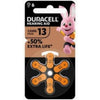 DURACELL ACUSTICA EASY TAB 13 ARANCIO        BLISTER DA 6 PZ