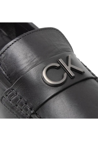 calvin klein MOCASSINO DRIVING SHOE BOLD LOGO da uomo