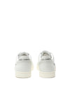 Dolce & Gabbana Sneakers Bassa in Pelle Bianca 'Prince' da uomo