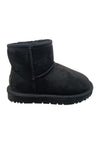 Stivaletti bambina Grunland Junior Crom nero suede - Stile caldo con elastico