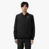 K-WAY felpa uomo Fleece da Viaggio Ripiegabile Unisex Nero Grigio Jourdain travel K2122YW BLACK