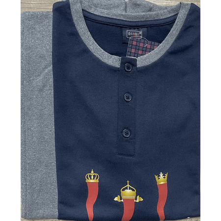 Dandy Pigiama da Uomo Caldo Cotone 152PF S22 - Passarelli Biancheria