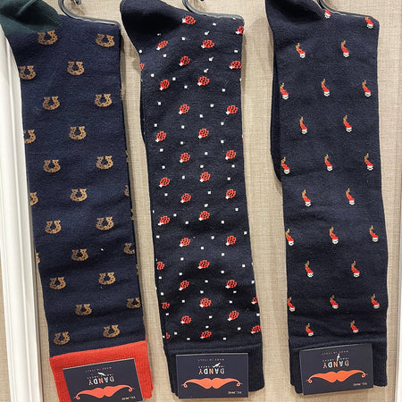Dandy Confezione 3 Paia Calze Lungo Caldo Cotone Uomo - Varie Fantasie S15