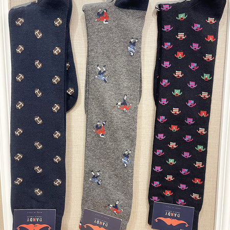Dandy Confezione 3 Paia Calze Lungo Caldo Cotone Uomo - Varie Fantasie S15