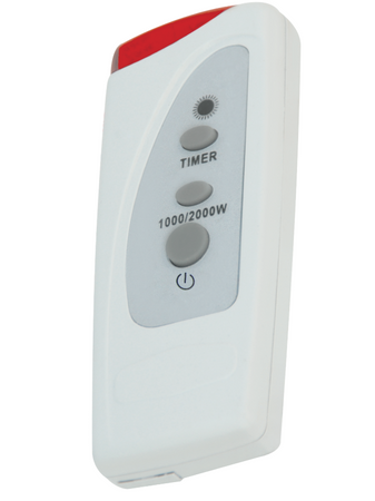 Dcg tcm55t termoconvettore a parete , 1000/2000w, con telecomando