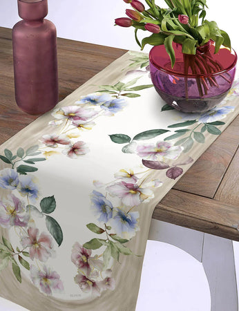 Runner Tessitura Randi Bouquet 50 x 150 CM Cotone