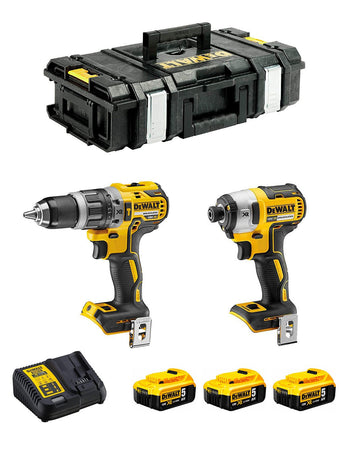 DeWALT Kit DCK266P3 (DCD796 + DCF887 + 3 x 5,0 Ah + DCB115 + DS150)