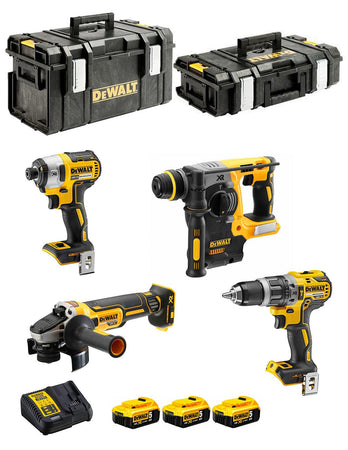 DeWALT Kit DCK422P3 (DCD796 + DCF887 + DCH273 + DCG405 + 3 x 5,0 Ah + DCB115 + DS150 + DS300)
