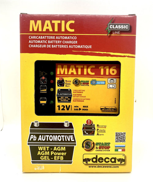 Deca Caricabatterie Matic 116