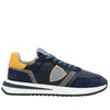 Philippe Model sneaker uomo philippe model - tropez 2.1 low man - blu da uomo