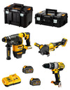 Dewalt kit dck376t2t (dch333 + dcg418 + dcd996 + 2 x 54v/18v 6,0 ah + dcb118 + tstak ii + tstak vi) 5035048844922