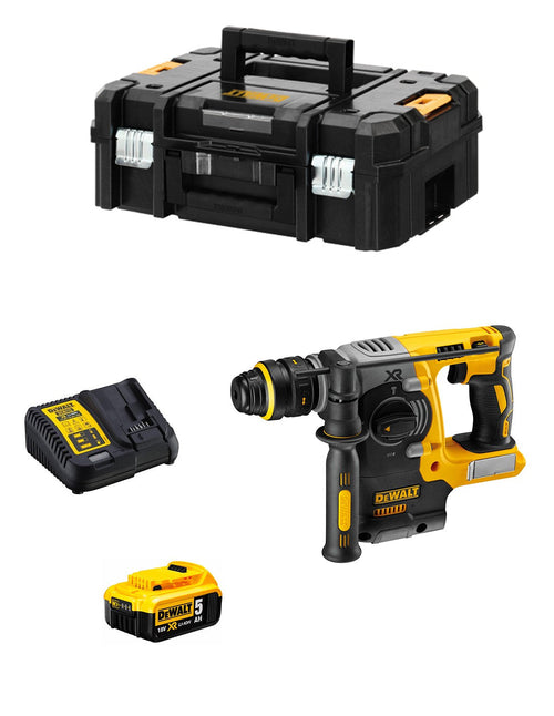 Dewalt tassellatore dch274p1t (1 x 5,0 ah + dcb115 + tstak ii) 8435587922469