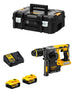 Dewalt tassellatore dch274p2t sds plus 18v xr litio 5.0ah brushless con doppio mandrino 5035048560037