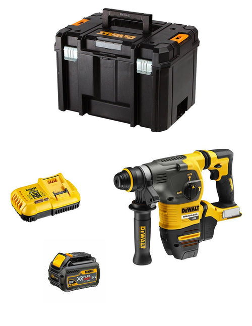 Dewalt tassellatore dch333t1 flexvolt (1 x 54v/18v 6,0 ah + dcb118 + tstak vi) 8435587924135