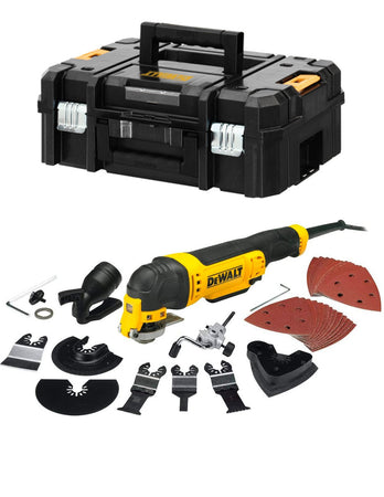 Dewalt utensile multifunzione oscillante 300w + 37 accessori valigetta 5035048460771