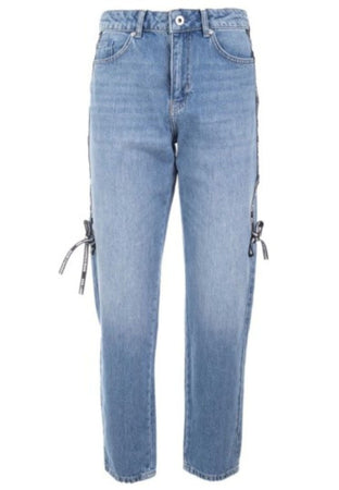 KARL LAGERFELD jeans KLJ MOM TIED DENIM da donna