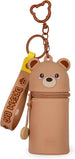 MINI KAWAII TEDDY BEAR – PORTAMONETE CON PORTACHIAVI ORSETTO