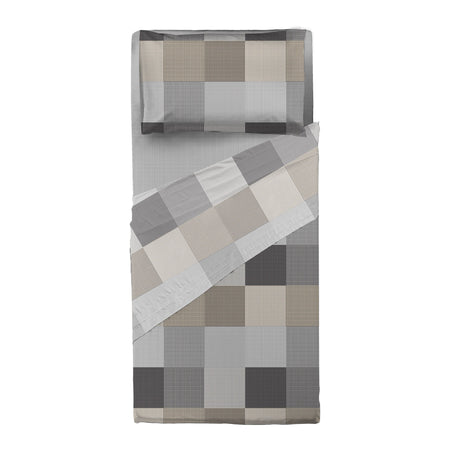 Di Maestro Completo Letto in Puro Cotone Singolo Carter 2511S26