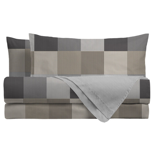 Di Maestro Completo Letto in Puro Cotone Singolo Carter 2511S26