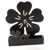 Diffusore in Metallo Fiore porta Zampirone antizanzare da Esterno h 17 cm