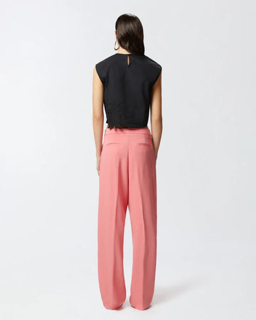 Pinko TRUE COLORS TOP POPELINE RICAMO 25 da donna