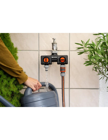 Distributore a 2 vie GARDENA