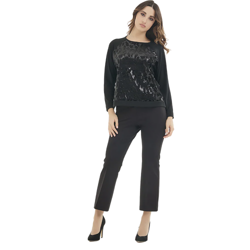 Divas Maglia da Donna con paillettes – Viscosa ed elastan MD437 2510S35