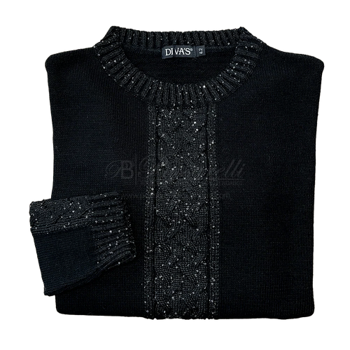 Divas Maglione in Lana Girocollo da Donna MG400 2510S74