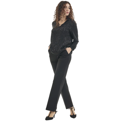 Divas Pantalone Invernale da Donna Dritto/tasche punto milano lux PN64 2510S40