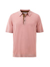 Gran Sasso Polo Knitting Pattern in Rosa da uomo