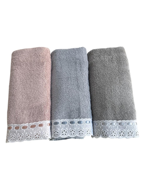 Set Asciugamani 3+3 Alexander Tuscany Home Colors  Spugna di Cotone