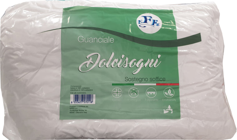 Cuscino Guanciale in Microfibra Igienico Anallergico Traspirante