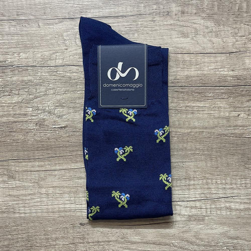 Domenico Maggio Calza Lunga Fantasia da Uomo in Filo Scozia DM455 S88