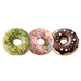 Donuts Senza Glutine Pistacchio Fragola e Cioccolato 9pz