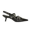 ASH scarpe con tacco donna ash - soft polish calf black - nero da donna