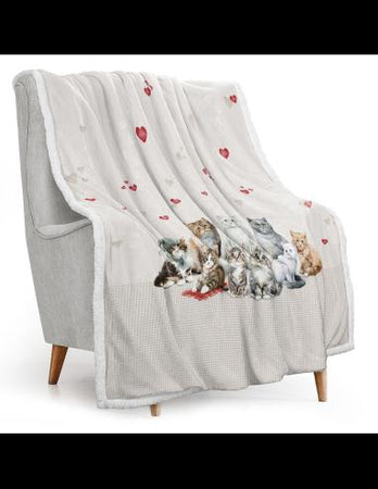 Plaid Daunex Amici 130×160 cm – Microfibra Morbidissima