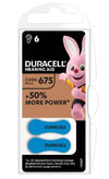 Duracell Batterie Acustiche Medical ActiveAir DA675 1Cnf/6pz