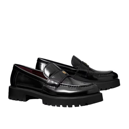 TORY BURCH mocassini donna tory burch - classic lug loafer - nero da donna