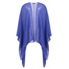 EMPORIO ARMANI poncho e mantelle donna emporio armani - poncho - viola da donna