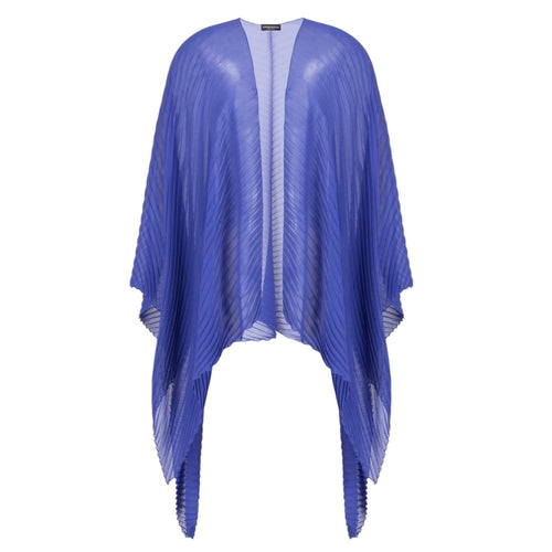 EMPORIO ARMANI poncho e mantelle donna emporio armani - poncho - viola da donna