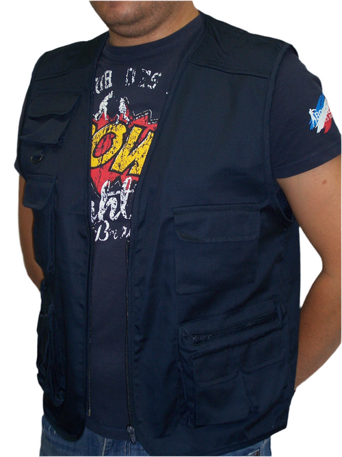 Gilet blu leggero per adulti