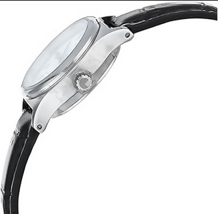 Orologio Casio LTP-V006L-7B, Casio Donna Pelle Nero Analogico
