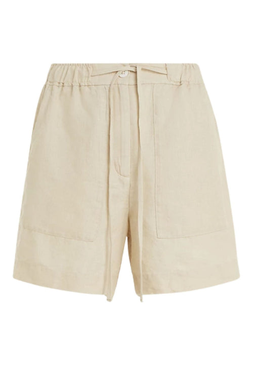 Tommy Hilfiger PANTALONCINO CASUAL LINEN SHORT da donna