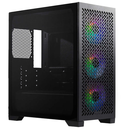 COOLER MASTER CASE MB ATX/MICRO ATX/MINI ITX, 3 VENTOLE ARGB, SUPPORTO RAD 280MM, USB-C, NERO