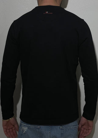 T-shirt manica lunga nera