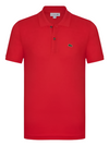 Lacoste Polo Uomo Classica Piqué Polo Tinta Unita Colletto Mezze Maniche Polo Lacoste In Petit Piqué 100% Cotone Polo Classica